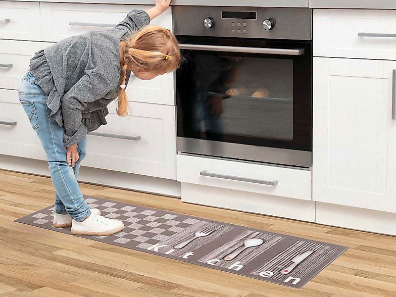 Primaflor-Ideen in Textil Küchenläufer »KITCHEN«, rechteckig, 5 mm Höhe, mi günstig online kaufen