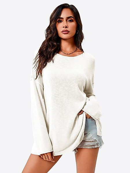 Imily Bela Sweater Damen Übergroße Freizeithemden (Packung, 1-tlg., 1per-Pa günstig online kaufen