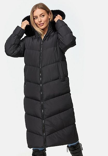 Threadbare Steppmantel THB Lazuli Quilted Jacket mit wärmender Kapuze günstig online kaufen
