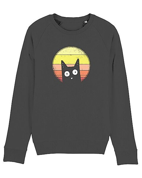 Sunset Cat | Sweatshirt Unisex günstig online kaufen