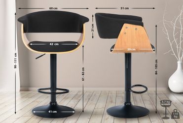CLP Barhocker Vestal (2er Set, 2 günstig online kaufen