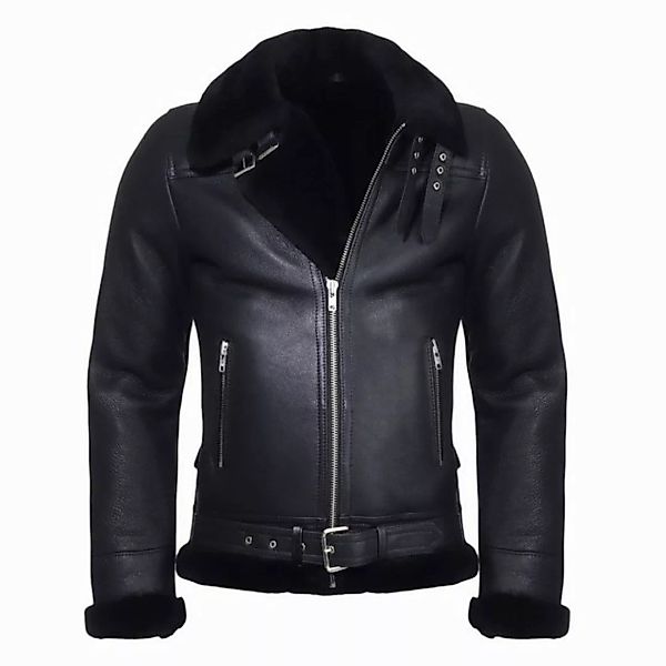 Hollert Lederjacke Herren Lammfelljacke JAMES Merino günstig online kaufen