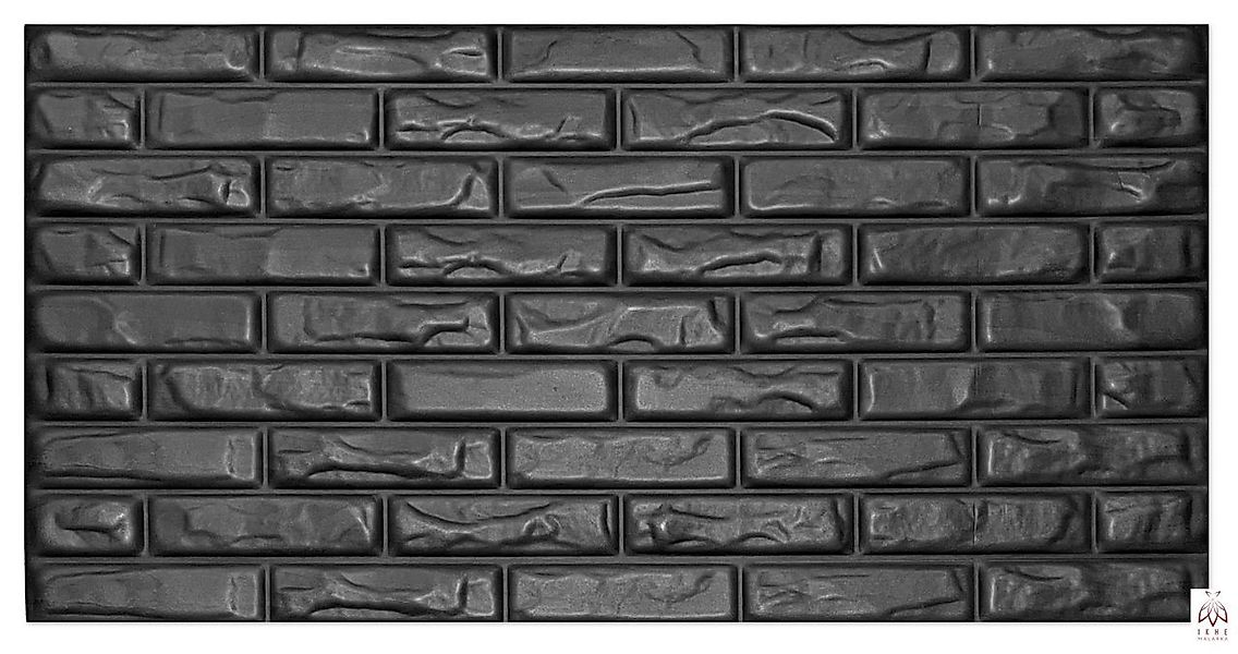 IKHEMalarka 3D Wandpaneel Betonoptik Marmor Ziegel aus Polystyrol Styropor günstig online kaufen