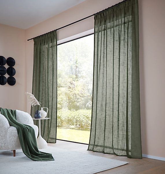 LeGer Home by Lena Gercke Gardine "Marusha" Multifunktionsband 1 Stk. tlg. günstig online kaufen