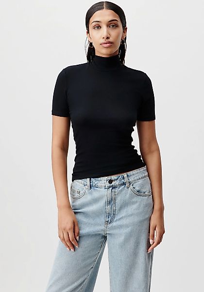 LeGer T-Shirt "Larina", figurbetont, Stehkragen günstig online kaufen