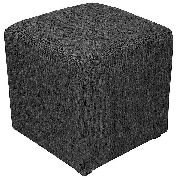 Best for Home Sitzhocker Best For Home Cube Pouf – Stilvoller Samt Hocker & günstig online kaufen