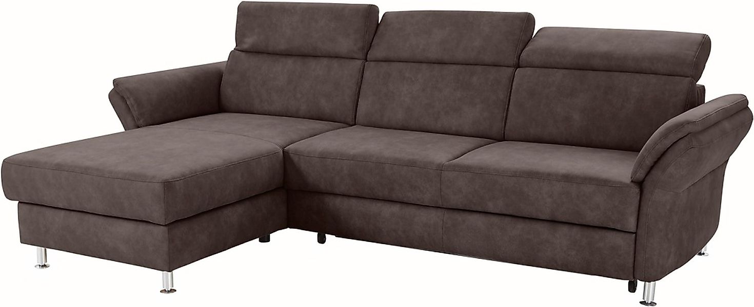 sit&more Ecksofa »Avignon L-Form«, Kopfteilverstellung, wahlweise mit Bettf günstig online kaufen