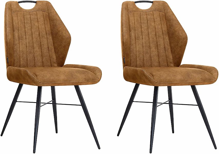 OMG Design Esszimmerstuhl "Torro" (Set) 2 Stk. Stoff bequemer Polsterstuhl, günstig online kaufen