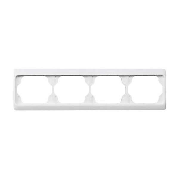 Busch-Jaeger Rahmen 4-fach studioweiß, waage. 1724 KA-24G - 2CKA001754A4155 günstig online kaufen