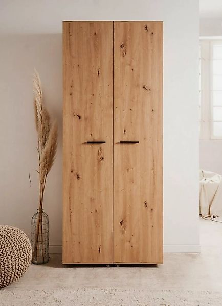 Finori Schuhschrank in Dekor Artisan Oak - 74x181,5x34cm (BxHxT) günstig online kaufen