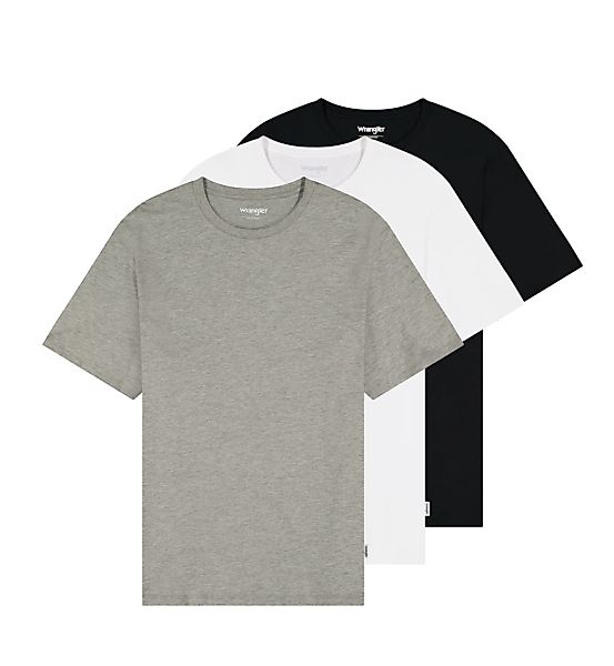 Wrangler T-Shirt "3 PACK TEE" Packung, 3 Stk. tlg. günstig online kaufen