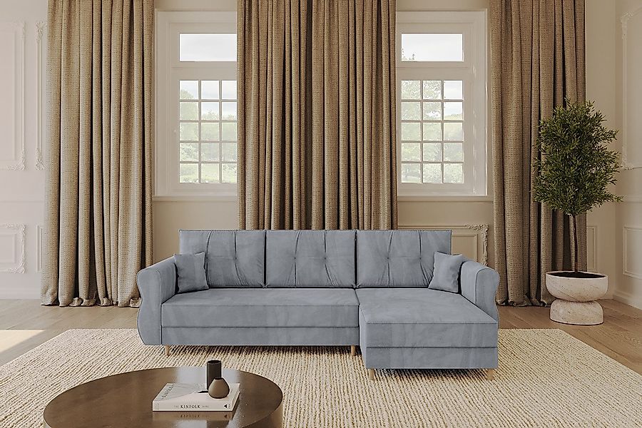 ALTDECOR Ecksofa APOL-L, Couch mit Schlaffunktion, günstig online kaufen
