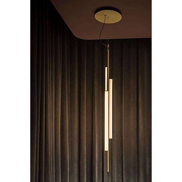 MARSET LED-Pendelleuchte Ambrosia w/Plug-in 2700K goldfarben günstig online kaufen