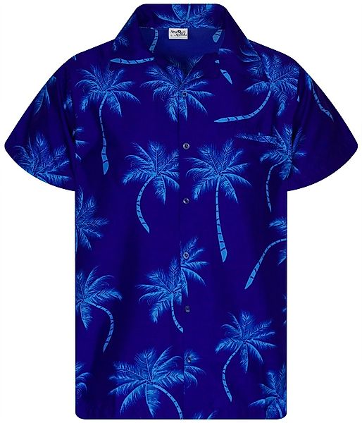 King Kameha Hawaiihemd Palmshadow Funky Hawaii-Hemd günstig online kaufen