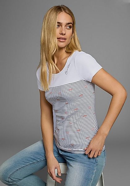 KangaROOS T-Shirt Kurzarm, sehr figurbetonte Passform, aus Baumwolle günstig online kaufen