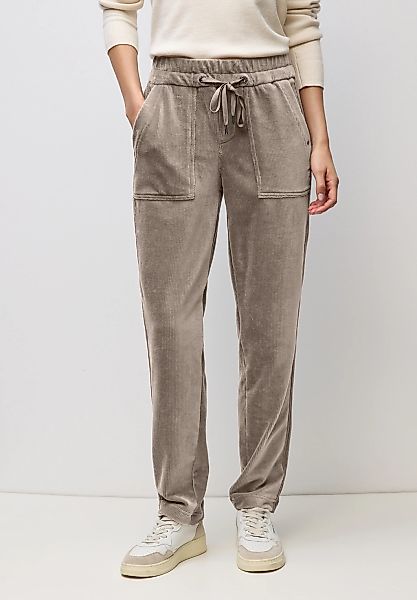 STREET ONE Stoffhose Elastikbund mit Tunnelzug günstig online kaufen