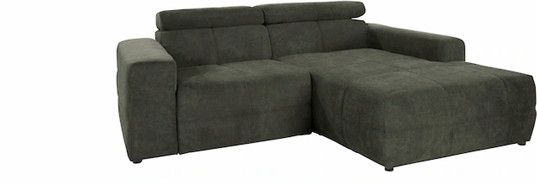 DOMO collection Ecksofa »Brandon, inkl. Kopfteilverstellung, B/T/H: 214/100 günstig online kaufen