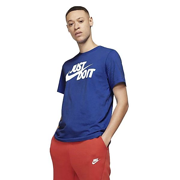 Nike Sportswear Just Do It Kurzarm T-shirt L Game Royal / White günstig online kaufen