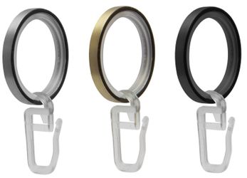 Garduna Gardinenring FLACHRINGE, Set, mit Gleiteinlage, günstig online kaufen
