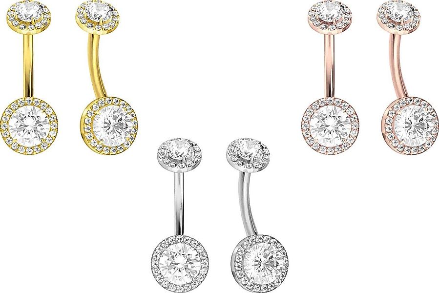 PIERCINGLINE Bauchnabelpiercing Titan Bananabell mit Innengewinde günstig online kaufen
