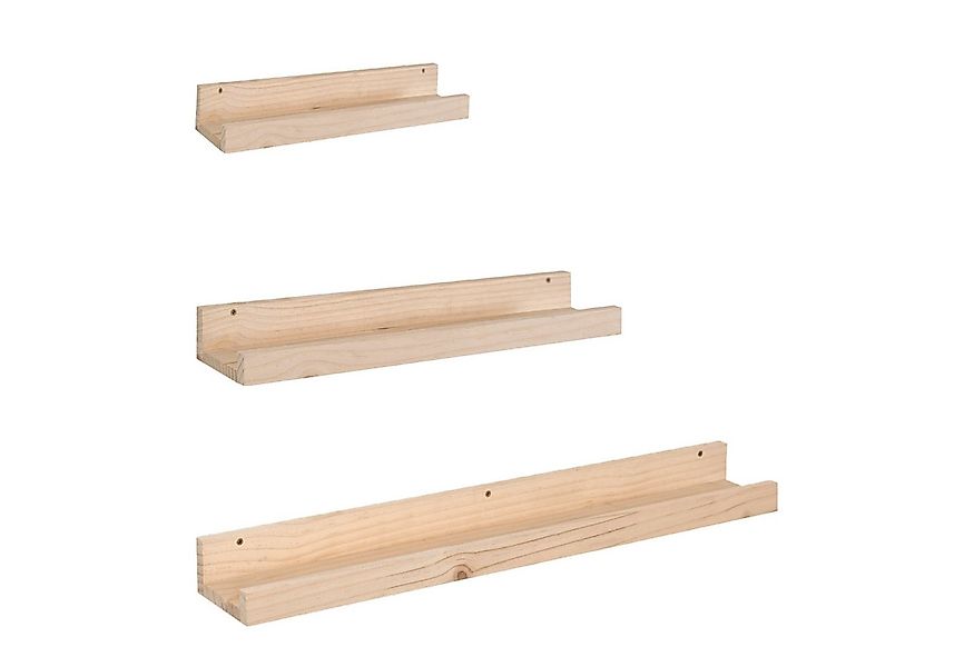 Astigarraga Kit Line Wandregal Hängeregal "LONGUE", Vollholz, drei Größen, günstig online kaufen