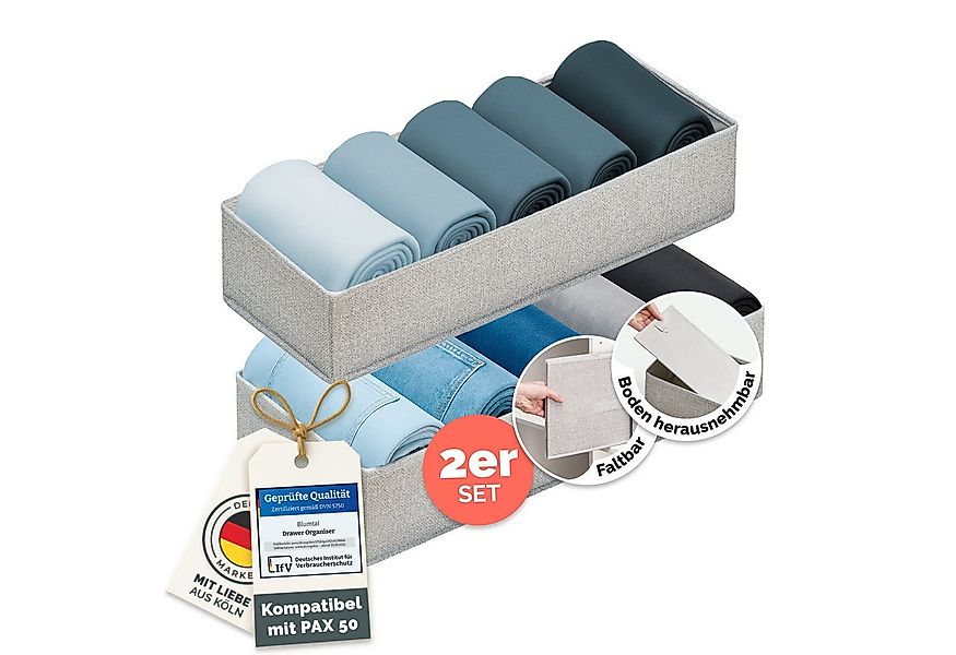 Blumtal Faltbox HEMNES, MALM, PAX Organizer Ordnungssystem Kleiderschrank ( günstig online kaufen