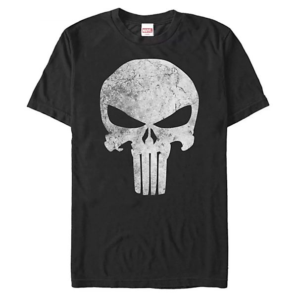 Marvel - Punisher Distressed Skull - Männer T-Shirt günstig online kaufen