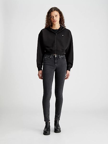 Calvin Klein Jeans Sweatjacke "CK EMBRO BADGE ZIP-THROUGH" günstig online kaufen
