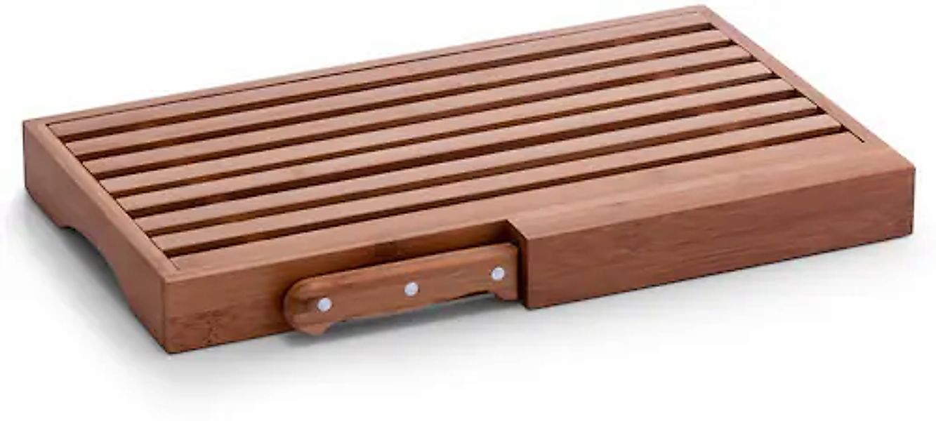 Zeller Present Brotschneidebrett Inklusive Brotmesser! günstig online kaufen