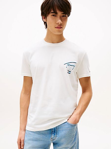 Tommy Jeans T-Shirt "TJM REG SIGNATURE CITY TEE", mit großem Rückenprint günstig online kaufen