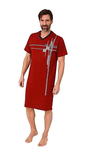 Normann Pyjama Normann Herren kurzarm Nachthemd - auch in Übergröße günstig online kaufen