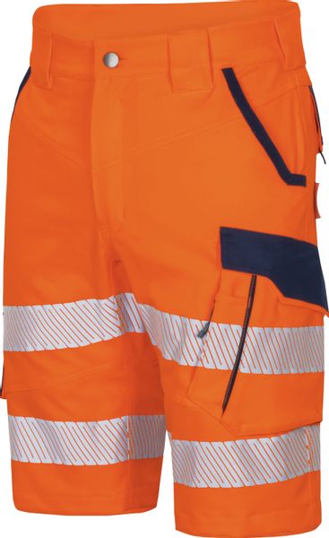 vizwell Arbeitsshorts kurze Warnschutz Arbeitshose HiVis günstig online kaufen