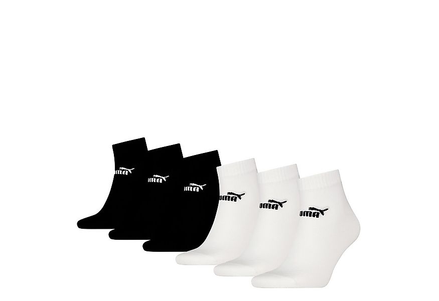 PUMA Sportsocken PUMA Unisex Elements Quarter Socken knöchelhoch 6er Pack ( günstig online kaufen