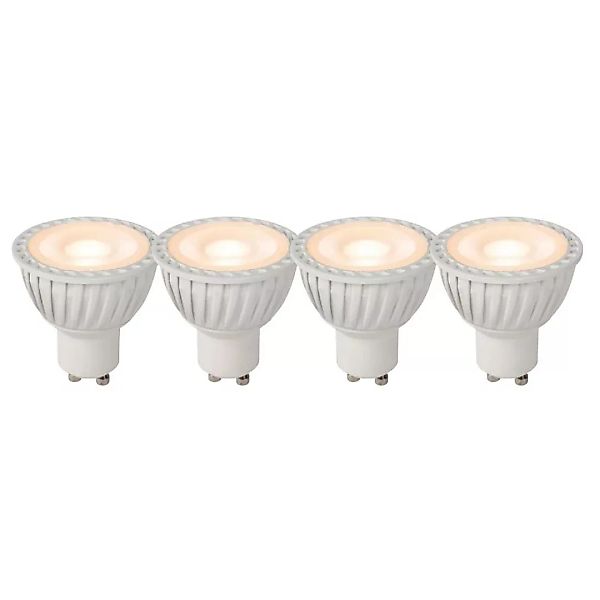 LED Leuchtmittel GU10 Reflektor - PAR16 in Weiß 5W 350lm 2200-2700K 4er-Pac günstig online kaufen