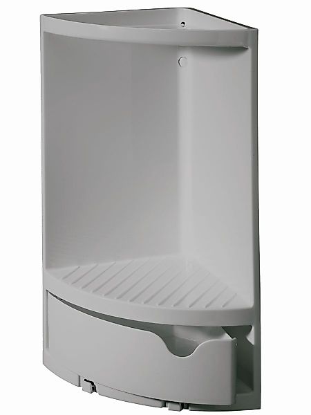 Bisk Duschablage LUX, Duscheckablage mit Schwenkschublade, günstig online kaufen