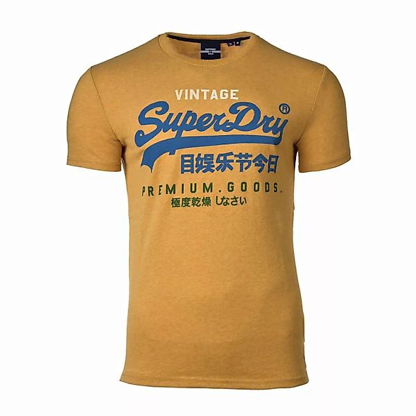 Superdry Herren T-Shirt - Logo-Print, Rundhals, einfarbig günstig online kaufen