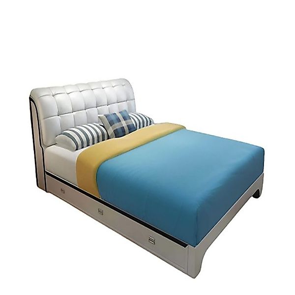 Xlmoebel Bett Doppelbett Luxus Design Polsterbett Leder Ehebett Luxur Bette günstig online kaufen