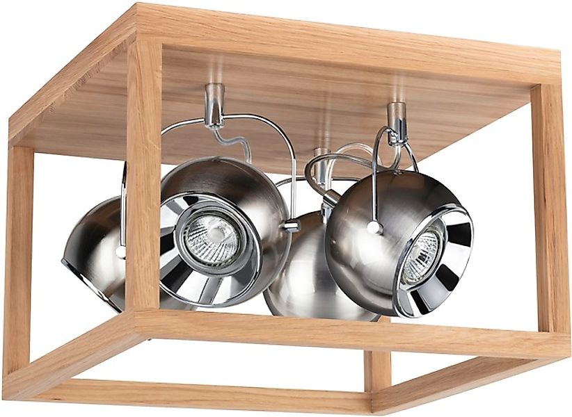 SPOT Light LED Deckenleuchte »ROY«, 4 flammig, Leuchtmittel GU10   LED wech günstig online kaufen