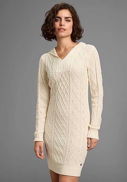 KangaROOS Strickkleid, mit modischem Zopfmuster günstig online kaufen