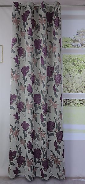 EXPERIENCE Vorhang Ösenschal 4060 Romantik Jacquard günstig online kaufen