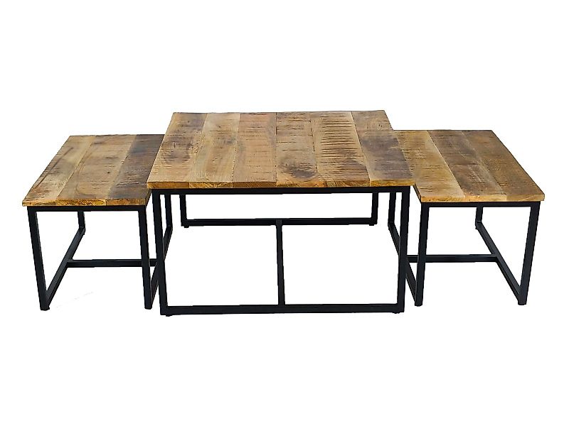 Amagohome Beistelltisch Couchtisch 3er Set Beistelltisch günstig online kaufen