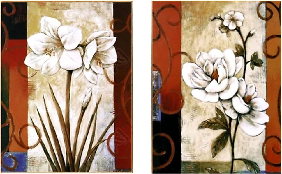 LA CUTE Malen nach Zahlen Retro Blumen Rosen Vintage - 5D Diamond Painting günstig online kaufen