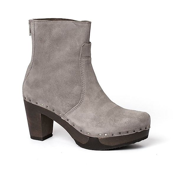 Softclox FRANKA Kaschmir grau (dunkel), Winter, Holz, Clogs, Damen, bequem günstig online kaufen