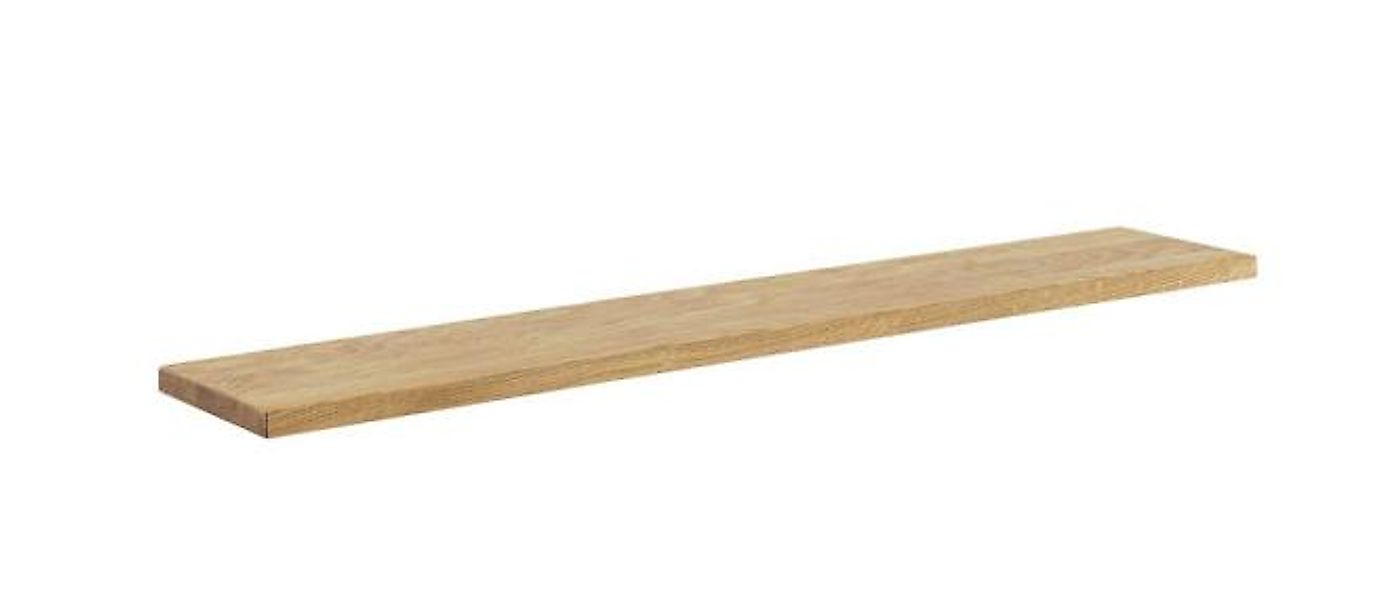 Steckboard ca. 110x3x20 cm Wildeiche Massiv Geölt günstig online kaufen
