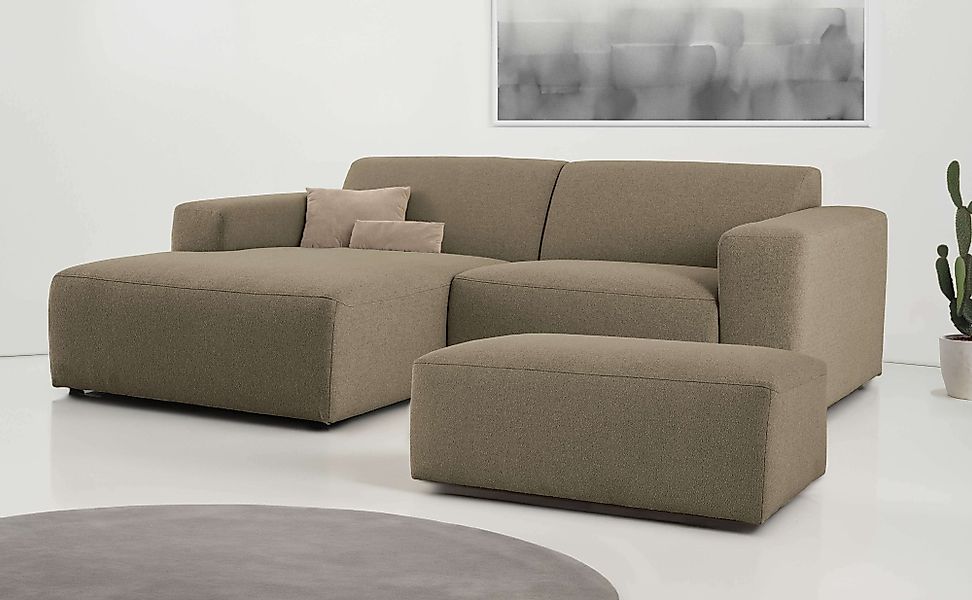 INOSIGN Ecksofa »Koa,228cm, L-Form, Modulsofa, Webstoff, Cord«, Designsofa, günstig online kaufen