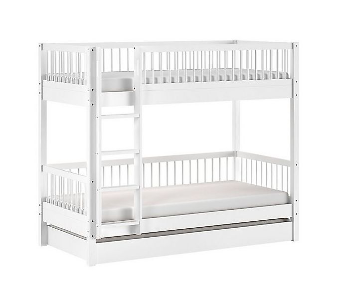 Natur24 Einzelbett Etagenbett FORREST 207,5 x 175,4 x 97,5 cm Bettschublade günstig online kaufen