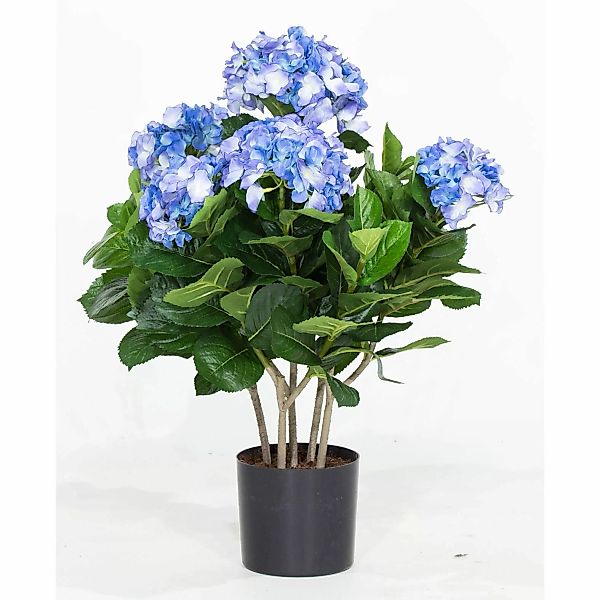 Hortensie Kunstpflanze 53 cm blau günstig online kaufen