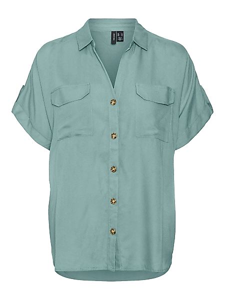 Vero Moda Blusenshirt Gestreiftes Kurzarmhemd mit günstig online kaufen