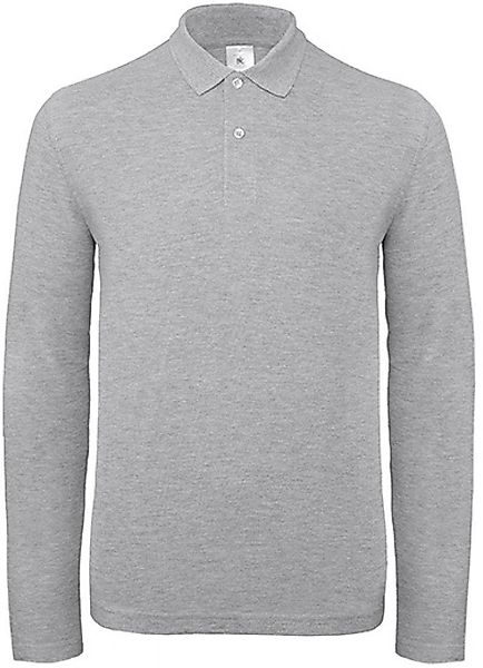 B&C Langarm-Poloshirt Herren Long Sleeve Polo günstig online kaufen