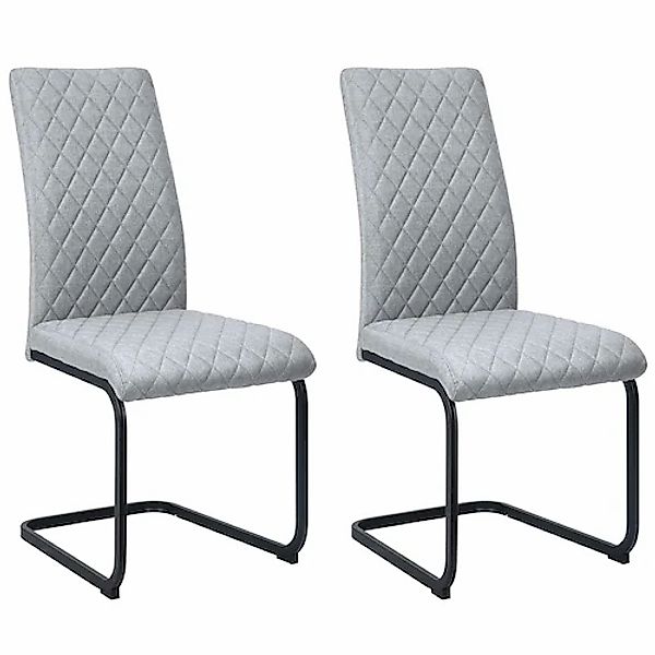 OTTO home Esszimmerstuhl »Valbourg« () Freischwinger, gepolsterte Rückenleh günstig online kaufen